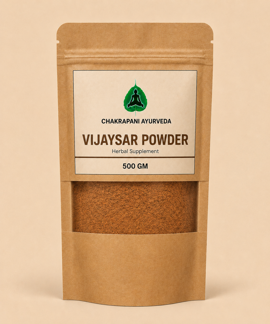 Pack of Vijaysar Powder 500 g from Chakrapani Ayurveda